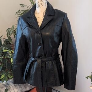 Wilsons - Women's Black Leather Jacket